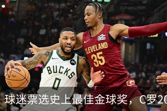 球迷票选史上最佳金球奖，C罗2008年金球奖暂以75%得票率领跑