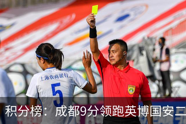 积分榜：成都9分领跑英博国安二三名 海牛降级三镇倒二